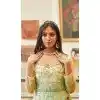 Aqua Blue Net Embroidery Designer Anarkali Style Plus Size Salwar Suit - 10267193087