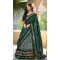 Green Tussar Silk Foil Work Traditional Wear Lehenga Choli - 10278193124