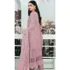 Pink Faux Georgette Embroidered Pakistani Style Plus Size Salwar Kameez - 10332193455