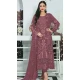 Maroon Faux Georgette Embroidered Pakistani Style Salwar Kameez - 10332193456