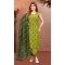 Mehendi Green Soft Silk Resham Work Designer Readymade Salwar Suit - 10341193513