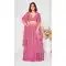 Georgette Embroidered Party Wear Lehenga Choli In Pink - 10357193585