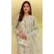 Pista Green Organza Silk Digital Printed Casual Wear Salwar Suit - 10380193671