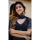 Georgette Leheriya Printed Work Party Wear Lehenga Choli In Black - 10381193673