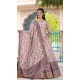 Beautiful Multi Color Dola Silk Digital Printed Readymade Gown With Dupatta - 10386193700