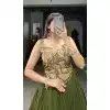 Mehendi Green Rayon Plain Garba Wear Plus Size Lehenga Choli - 10396193782