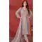 Mauve Organza Embroidered Pakistani Style Salwar Kameez - 10412193843