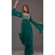 Green Georgette Embroidered Readymade Palazzo Salwar Suit - 10425193897