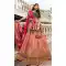 Banarasi Silk Multi Color Embroidered Wedding Wear Lehenga Choli - 10440193962