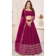 Georgette Leheriya Printed Party Wear Lehenga Choli In Pink - 10452194043