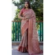 Maroon Dola Silk Printed Traditional Wear Saree - 10457194066
