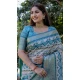 Dola Silk Printed Traditional Wear Saree In Multi Color - 10457194069