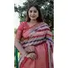 Multi Color Dola Silk Printed Traditional Wear Plus Size Saree - 10457194070