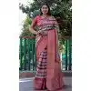 Multi Color Dola Silk Printed Traditional Wear Plus Size Saree - 10457194070