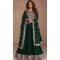 Green Premium Silk Embroidered Party Wear Salwar Kameez  - 10472194132