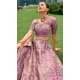 Purple Silk Sequins Work Wedding Wear Lehenga Choli - 10493194231