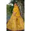 Mustard Silk Sequins Work Wedding Wear Plus Size Lehenga Choli - 10493194232