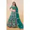 Rama Blue Art Silk Embroidered Designer Wear Lehenga Choli - 10497194248