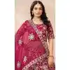 Rani Pink Art Silk Embroidered Designer Wear Plus Size Lehenga Choli - 10497194251