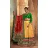 Yellow Gaji Silk Sequins Work Traditional Plus Size Lehenga Choli - 10528194480