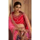 Pink Gaji Silk Sequins Work Traditional Lehenga Choli - 10528194481