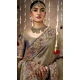 Multi Color Dola Silk Sequins Work Designer Wear Saree - 10535194518