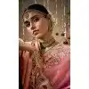 Pink Dola Silk Sequins Work Designer Wear Plus Size Saree - 10535194523