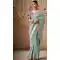 Sky Blue Dola Silk Sequins Work Designer Wear Saree - 10535194524
