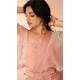 Pink Organza Resham Work Designer Wear Saree - 10545194567
