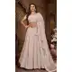 Net Resham Work Wedding Wear Lehenga Choli In Baby Pink - 10576194706