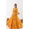 Yellow Chinon Digital Printed Party Wear Lehenga Choli - 10579194720