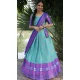 Mint Green Color Lichi Silk Zari Work Traditional Wear Lehenga Choli - 10593194900