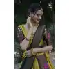 Mustard Lichi Silk Zari Work Traditional Wear Plus Size Lehenga Choli - 10593194903