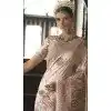 Beige Silk Woven Work Traditional Traditional Wear Plus Size Saree -10668195344