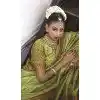 Pista Green Silk Woven Work Traditional Traditional Wear Plus Size Saree -10668195345
