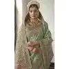Mint Green Silk Woven Work Traditional Traditional Wear Plus Size Saree -10668195349