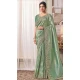 Pure Banarasi Embroidered Wedding Wear Saree In Mint Green Color - 10688195469 Pure Banarasi Embroidered Wedding Wear Saree In Mint Green Color - 10688195469