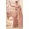 Pure Banarasi Embroidered Wedding Wear Plus Size Saree In Pink And Magenta - 10688195474