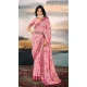 Cotton Silk Printed Casual Wear Saree In Pink - 10691195497