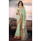 Cotton Silk Printed Casual Wear Saree In Mint Green - 10691195501