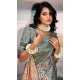 Cotton Silk Printed Casual Wear Saree In Grey - 10691195504
