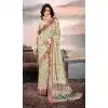 Cotton Silk Printed Casual Wear Plus Size Saree In Pista Green - 10691195498