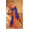 Paithani Weaving Work Traditional Wear Plus Size Saree In Purple - 10742195791