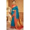 Paithani Weaving Work Traditional Wear Saree In Rama - 10742195792