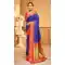 Paithani Weaving Work Traditional Wear Saree In Navy Blue - 10742195793