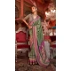 Green Super VB Silk Printed Party Wear Saree - 10743195798