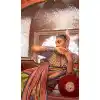 Multi Color Super VB Silk Printed Party Wear Plus Size Saree - 10743195799