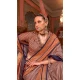 Light Pink Super VB Silk Printed Party Wear Saree - 10743195802