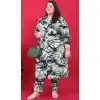 Rayon Printed Party Wear Readymade Kurta With Bottom In Multi Color - 10740195782