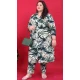 Rayon Printed Party Wear Readymade Kurta With Bottom In Multi Color - 10740195782